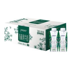 特仑苏 蒙牛特仑苏有机纯牛奶梦幻盖250ml*24盒