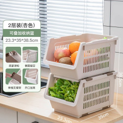 简特 夹缝收纳柜家用厨房冰箱储物柜抽屉式透明窄缝隙边柜卫生间置物架
