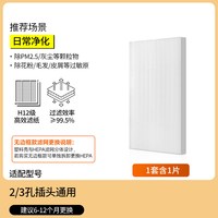 移动端：KISSAIR 适配安利空气净化器滤网逸新新款SKY微粒101076CH第2层HEPA过滤芯
