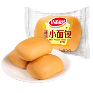 达利园 法式小面包香奶味散装早餐零食休闲食品代餐宿舍下午茶  小面包香奶味60枚