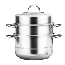 康巴赫 欧式不锈钢蒸锅KBH-32TB1（32cm）