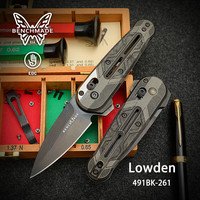 BENCHMADE 班奇梅德蝴蝶美国原装进口折叠刀 送礼收藏 收藏级刀  491BK-261