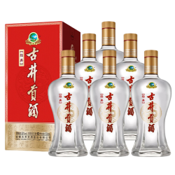 古井贡酒 经典 50度 浓香型白酒 500ml*6瓶