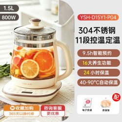小熊 养生壶家用炖煮一体煮茶壶烧水壶恒温2026新款官方旗舰店正品