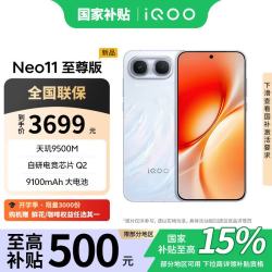 vivo iQOO Neo11 至尊版 手机 12GB+256GB 乘风