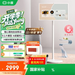 小度 添添闺蜜机 27英寸 Android 二合一平板电脑（1920*1080、8核中央处理器、6GB、128GB、WiFi版、白色）
