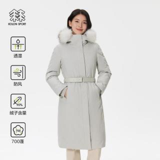 KOLON SPORT 美利奴羊毛2L防风透湿鹅绒女士羽绒服