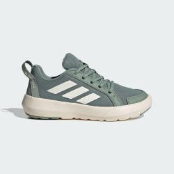 adidas TERREX 轻便透气 绿色 28码 儿童运动鞋