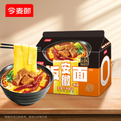 今麦郎 非油炸方便面泡面家庭速食安徽板面香辣牛肉味