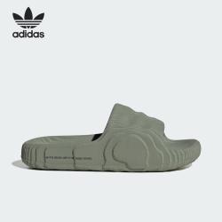adidas 三叶草 夏季凉拖软弹支撑舒适脚感家居外穿轻盈透气女士运动拖鞋