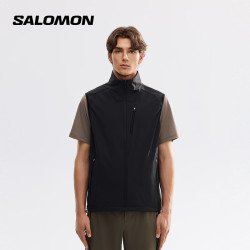 萨洛蒙 AMPHI LIGHT VEST 轻量透气 黑色 S 户外马甲