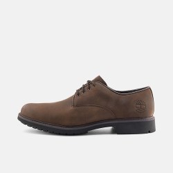 Timberland 休闲鞋男鞋秋冬户外通勤耐磨牛皮复古英伦商务皮鞋5550R 5550R242/深棕色  42/8.5