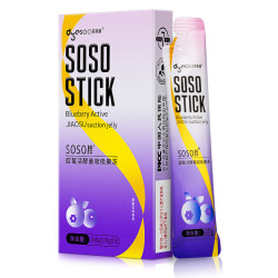 多燕瘦 酵素果冻soso棒果蔬阻断嗨吃孝素吸吸果冻 5条/1盒