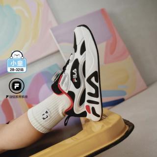 FILA 男小童(26-32)跑步鞋男童旋钮扣舒适百搭运动鞋