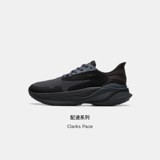 Clarks 其乐柔软舒适透气跑鞋回弹缓震厚底运动鞋男休闲鞋