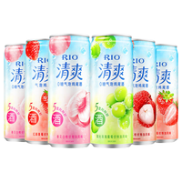 RIO锐澳 强爽8度 清爽口味 330ml*6罐 预调鸡尾酒