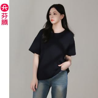 芬腾 简约休闲基础款短袖T恤