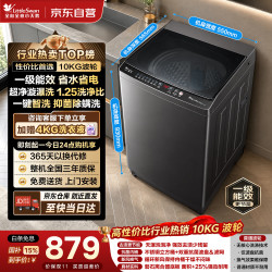 小天鹅 10KG大容量洗衣机小型波轮家用全自动洗衣机TB100V26DT变频1.25洗净比学生宿舍
