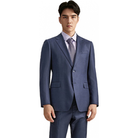 雅戈尔 YOTX217318HIA 抗皱平驳领西服上衣 灰蓝 175/96A