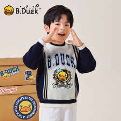 B.Duck 儿童学院风针织衫毛衫（限时5折）