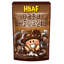 芭峰 芭蜂 黑巧克力味巴旦木扁桃仁170g/袋