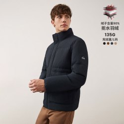 navigare 【立领拒水】白鸭绒羽绒服