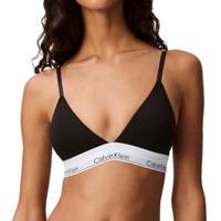 Calvin Klein Modern Cotton 无钢圈三角杯文胸 黑色 S