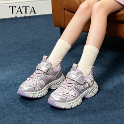 TATA他她童鞋女童老爹鞋2026秋季新款儿童运动鞋中大童透气休闲鞋