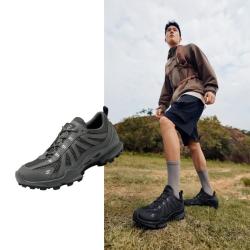 ecco 舒适户外运动越野跑鞋登山健步鞋男 健步C 803224