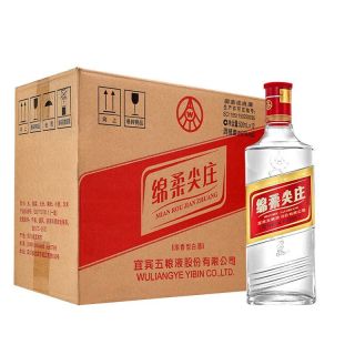 绵柔尖庄 五粮液 五粮浓香 绵柔尖庄 50度500ml*12瓶 浓香型 口粮白酒