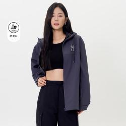 MLB 男女情侣大LOGO连帽防泼水夹克外套25春秋WJB80