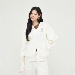 MLB 男女情侣经典大logo时尚百搭连帽拉链外套春秋TRB05
