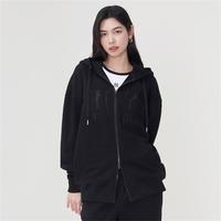 限尺码：MLB 男女刺绣logo简约休闲连帽拉链卫衣外套春夏25TRB05
