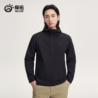探拓 防风防泼水保暖 男款软壳衣