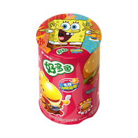 好丽友 好多鱼 香脆汉堡味 38g 膨化食品