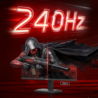 新品尝鲜：HPC 25G12F 24.5英寸IPS显示器（1920×1080、240Hz、1ms）