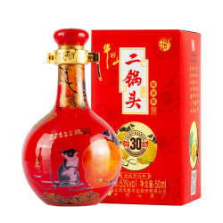 牛栏山 收藏摆玩 清香型二锅头白酒  礼盒装 50mL 53%