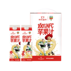 1号会员店 100%NFC苹果汁 1L*2瓶