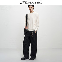 太平鸟 B1EBF4B20 白色毛衫 白色 2XL