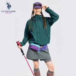 U.S. POLO ASSN. 连帽单冲外套 US617116