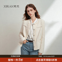熙然 温柔气质轻奢小香风短外套女