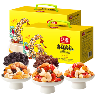 沃隆 每日果礼 坚果礼盒装 混合口味 750g