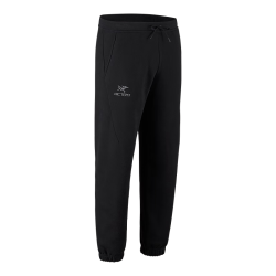 始祖鸟 EMBLEM FLEECE JOGGER 男子休闲长裤 黑色 M
