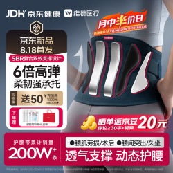 维德 护腰医用级腰部支撑肌劳损夏透气托腰间盘突出腰带XL