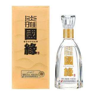 国缘 淡雅国缘 52度 500ml*6瓶 整箱装 白酒
