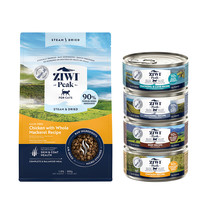 ZIWI 滋益巅峰 微蒸猫粮罐头鸡肉马鲛鱼800g+4罐85g组合