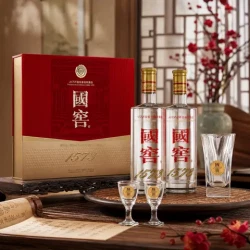 泸州老窖 国窖1573 经典516 52度 浓香型白酒 516ml*2瓶