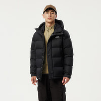 坦博尔 男士户外拼接连帽羽绒服