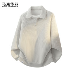 马克华菲 男士卫衣 春秋款 长袖 圆领 基础款