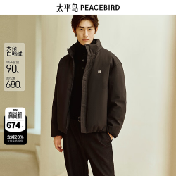 太平鸟 防寒冬季立领面包服保暖外套  第二批